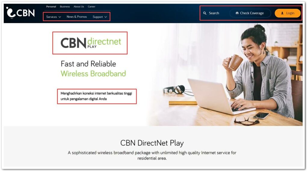 Provider Internet Terbaik CBN