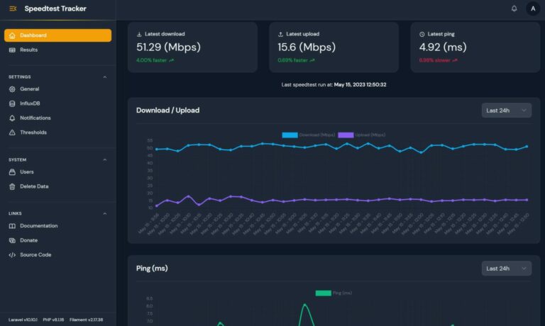 Cara Install Speedtest Tracker Terlengkap