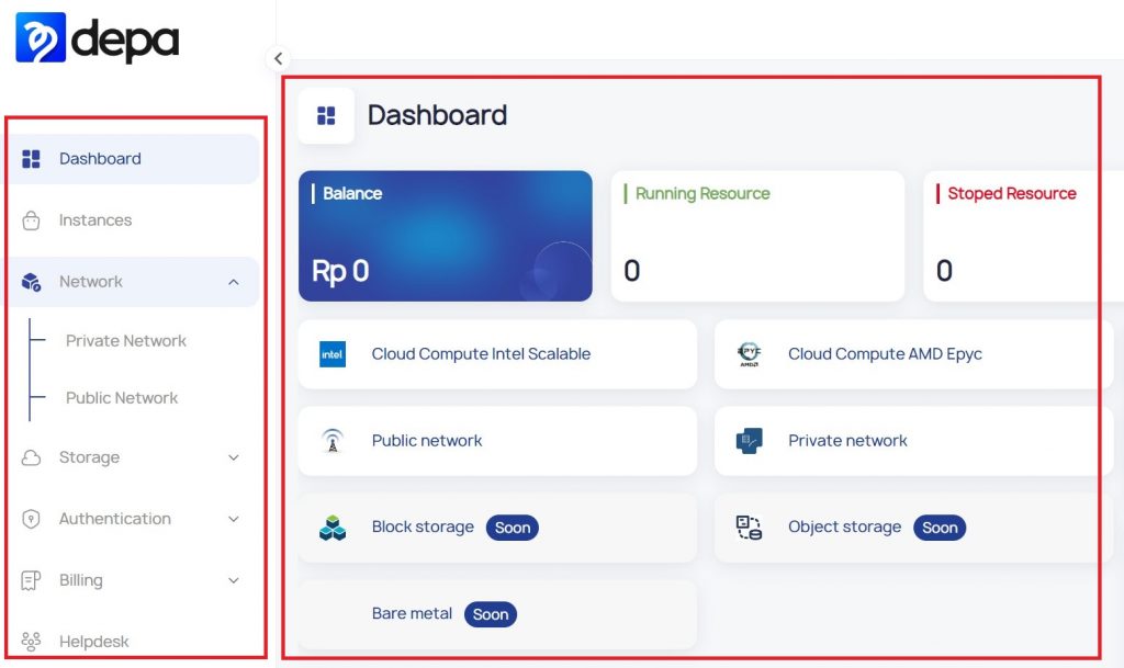 Review VPS Depa, VPS Lokal yang bisa bayar perjam 18 user experience depa cloud