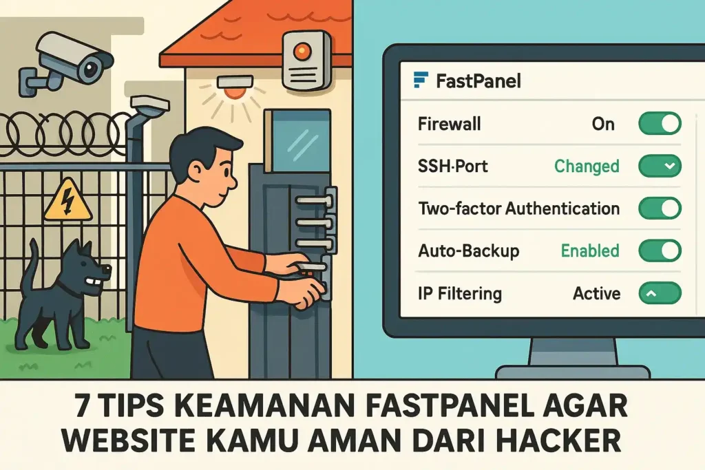 7+ Tips Keamanan FastPanel agar Website Aman dari Hacker 4 Tips Keamanan FastPanel